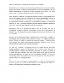 ENSAYO PLATÓON - ¿SE PUEDE ALCANZAR LA VERDAD?.