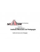 PEDAGOGIA GENERAL. Análisis de Autores de la Pedagogía