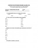 Un Examen de español.