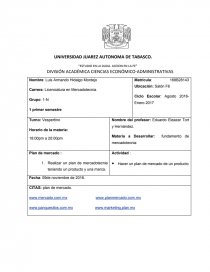 DIVISIÓN ACADÉMICA CIENCIAS ECONÓMICO-ADMINISTRATIVAS. Página 1