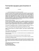Formando equipos para levantar el vuelo Actividad 4