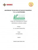 Ensayo, libro “Adiministracion por Valores”. Administracion de alimentos y bebidas