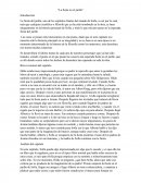 La fiesta en el jardin