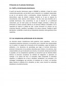 Las competencias profesionales de los docentes.