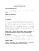 Retropectiva del turismo.