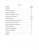 La gerencia y el presupuesto.