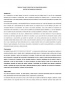 PROYECTO DE INTERVENCION PSICOGERIATRICA.