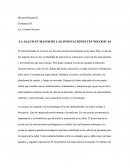 LA INNOVACIÓN DE LA TECNOLOGÍA EN LA SALUD.