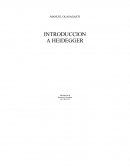 INTRODUCCION A HEIDEGGER.
