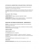 Actividad de laboratorio. Medicion de longitudes y tiempos