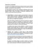 POSTURA DE LOS GRUPOS