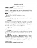 TEMA DE “IMPORTANCIA DEL CLIMA LABORAL”.