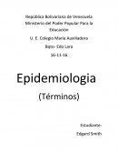 Epidemiologia (Términos)