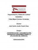 Interpretacion y Argumentacion Juridica