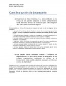 Caso evaluacion de desempeño