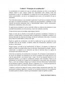 Unidad 2 ‘’Principios de socialización’’