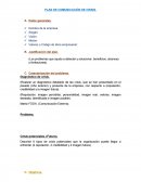 PLAN DE COMUNICACIÓN DE CRISIS.
