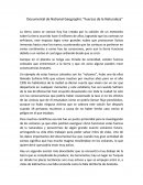 Documental de National Geographic “Fuerzas de la Naturaleza”