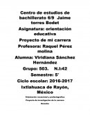 Derecho Proyecto de mi carrera