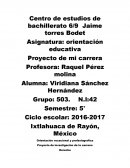 Derecho Proyecto de mi carrera