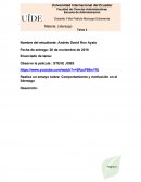 Comportamiento y motivación en el liderazgo. En la película de Steve Jobs