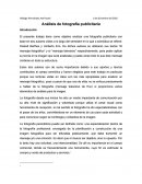 Analisis de fotografia publicitaria.