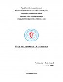 RETOS DE LA CIENCIA Y LA TECNOLOGIA