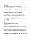 Administración de capital de trabajo	Actividad: Análisis de caso “Compromex”