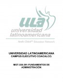 Funciones de la administración.