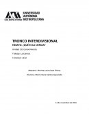 TRONCO INTERDIVISIONAL ENSAYO: ¿QUÉ ES LA CIENCIA?