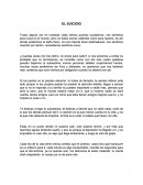 Ensayo sobre la juventud. EL SUICIDIO