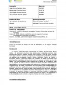 Control y reducción del tiempo de ciclo de fabricación en la empresa Pinturas Europeas.