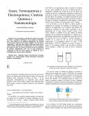 Gases, Termoquímica y Electroquímica, Cinética Química y Nanotecnología