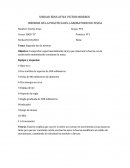 INFORME DE LA PRÁCTICA DEL LABORATORIO DE FISICA