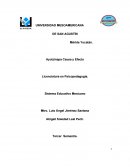 Ayotzinapa causa y efecto