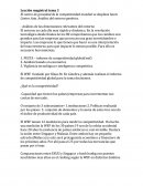 Lección magistral tema 3 El centro de gravedad de la competitividad mundial se desplaza hacia Centro Asia. Análisis del entorno genérico.
