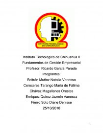 Fundamentos de Gestión Empresarial. Planeación en la empresa. Página 1
