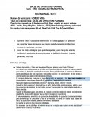Sales and Operations Planning
