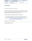 Actividades. Trabajo: Seis sombreros para pensar