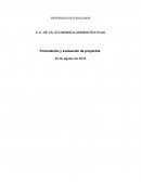La Gran Formulación y evaluación de proyectos.