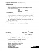 CIVILIZACIONES DE LA ANTIGÜEDAD: Mesopotamia y egipcio.