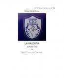 La valentía para mí es muy importante ya que es un valor muy utilizado por todos nosotros..