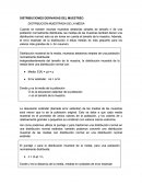 DISTRIBUCIONES DERIVADAS DEL MUESTREO.