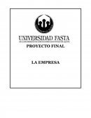 PROYECTO FINAL LA EMPRESA
