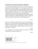 DIFUSIÓN CON UNA REACCIÓN QUÍMICA HOMOGÉNEA