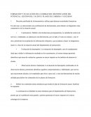 FORMACION Y EVALUACION DE LA FORMACION