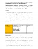 Construcción de las estrategias de marketing político de la campaña de Gustavo Petro a la Alcaldía de Bogotá en las elecciones locales y departamentales de 2010.