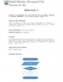 Programación del Lenguaje Estructurado. Página 1