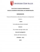 Reclutamiento de recursos humanos.