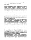 La Teoría de las Relaciones Internacionales en los Albores Del Siglo XXI: Diálogo, Disidencia y Aproximaciones